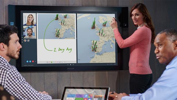 Der Surface Hub soll ab Juli in 24 Ländern bestellbar sein.