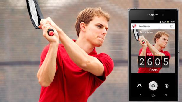 Sony Smart Tennis Sensor App