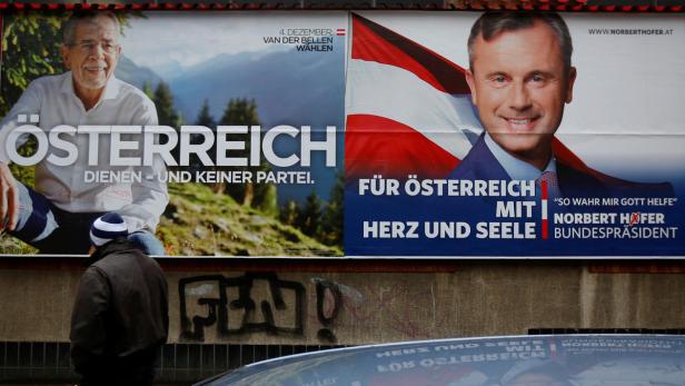 Der österreichische Wahlkampf wird in Deutschland nicht aufgrund der Plakate, sondern den Posts in sozialen Medien wahrgenommen