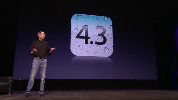 iOS 4.3 verfügbar: iPhone und iPad profitieren