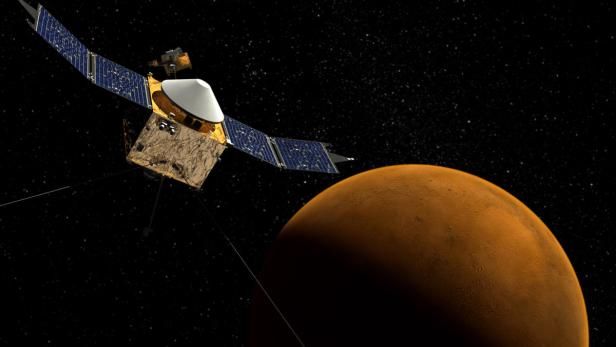 So könnte &quot;Maven&quot; in der Nähe des Mars aussehen - aber nicht vor September 2014