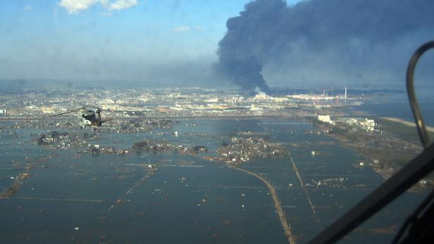 Schäden in Japan nach dem verheerenden Tsunami von 2011