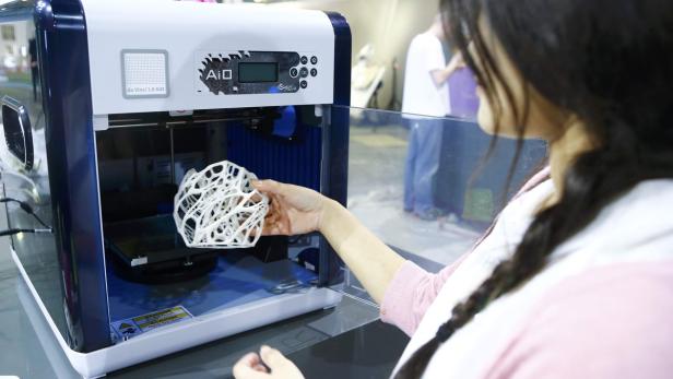 3D-Drucker produzieren einiges an Plastik-Abfall