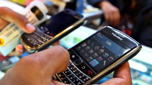 Blackberry-Smartphones verkauften sich zuletzt eher schlecht