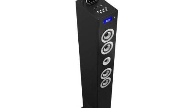1. Preis: Der Big Ben Sound Tower TW1 verfügt über vier 7,5 Watt Lautsprecher und einen 30 Watt Subwoofer,....