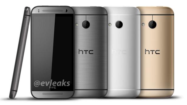 Vermeintliches Bild des HTC One Mini 2 in verschiedenen Farben