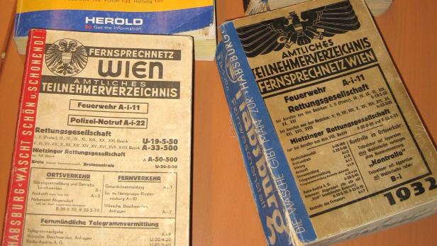 Seit etwas mehr als 135 Jahren gibt es Telefonbücher in Österreich
