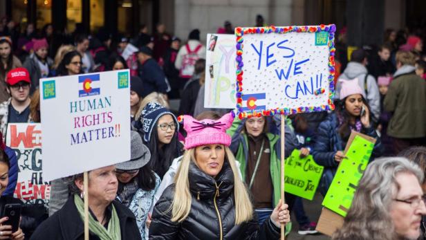 &quot;Women&#039;s March&quot;: Proteste gegen Trump in Washington DC