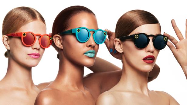 Die Snapchat Spectacles gibt es in drei Farben