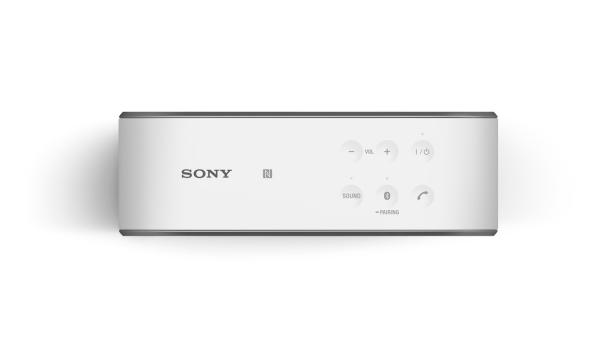 Der SRS-X2 Wireless Speaker von Sony ist in den Farben weiß, schwarz und rot ab Juli 2014 erhältlich.