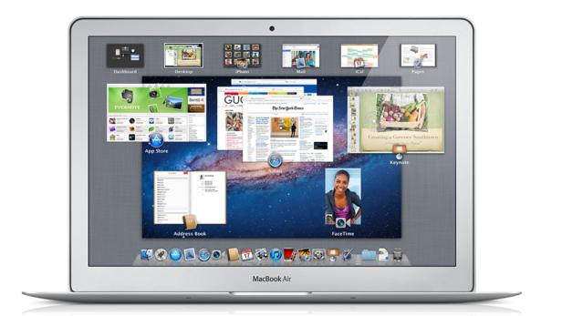 Mac OS X Lion und neues MacBook Air verfügbar
