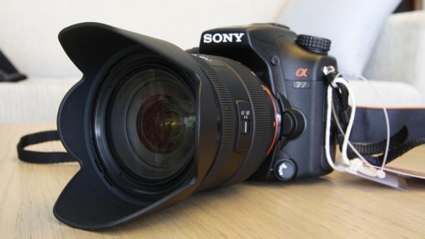 Kaum Makel: Sonys Topkamera A77 im Hands-on