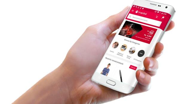 Die App des Online-Kaufhauses Snapdeal leidet gerade unter Ärger über Snapchat