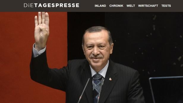Der mögliche Stein des Anstoßes auf Die Tagespresse: Ein Artikel über das Türkei-Referendum