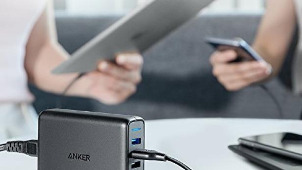 Das kompakteste 5-Port-USB-Wandladegerät aus dem Hause Anker ist das PowerPort Speed 5.