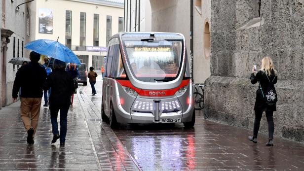 In Salzburg sind selbstfahrende Kleinbusse bereits im Testeinsatz. Künftig sollen ähnliche auch in Wien eingesetzt werden
