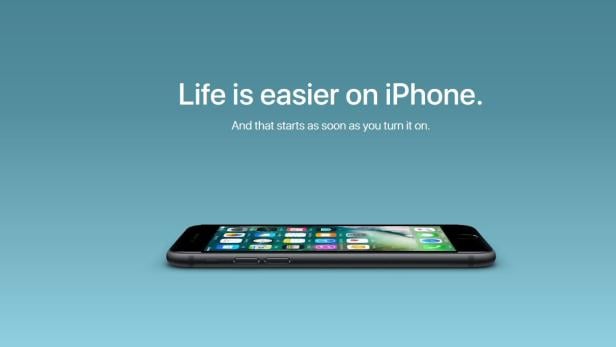 Apple versucht mit einer eigenen Switch-Website Nutzer anderer Geräte vom iPhone zu überzeugen.