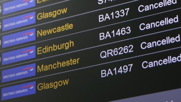 British-Airways-Flüge gestrichen am Heathrow Airport