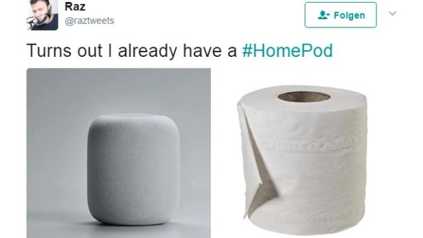 Für manche User ist klar, woher Apple die Inspiration für den HomePod genommen hat