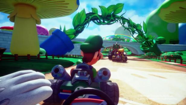 Virtual-Reality-Version von Mario Kart