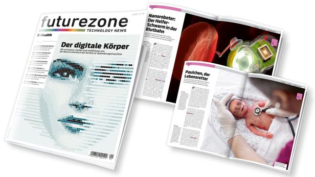 Ausgabe Zwei des futurezone Magazin ist ab 23. Juni im Handel erhältlich
