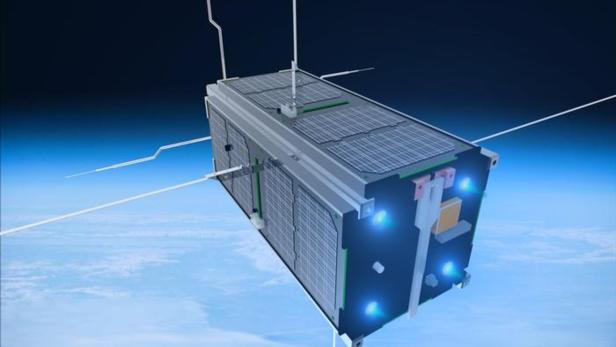 Der Nanosatellit Pegasus soll die höchsten Schichten der Erdatmosphäre untersuchen