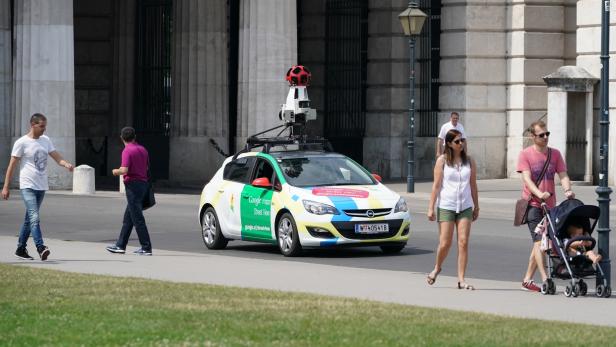 Google Street View Auto in Wien