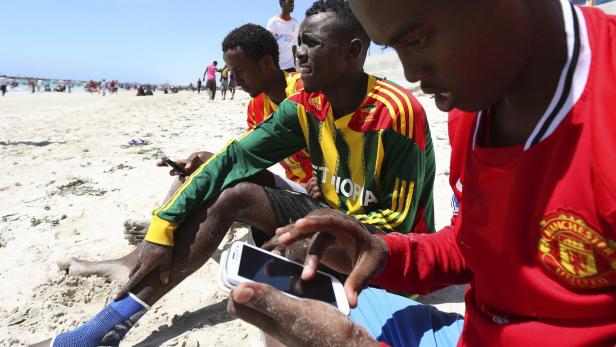 In armen Ländern haben weniger als 20 Prozent der Bevölkerung Zugang zum mobilen Internet