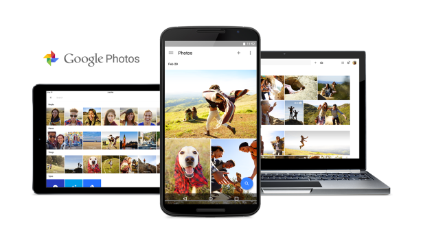 Google Photos wird als App und Web Service angeboten