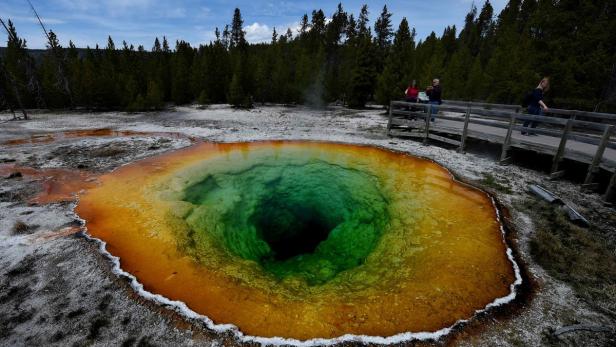 Unter Yellowstone schlummert ein riesiger Supervulkan