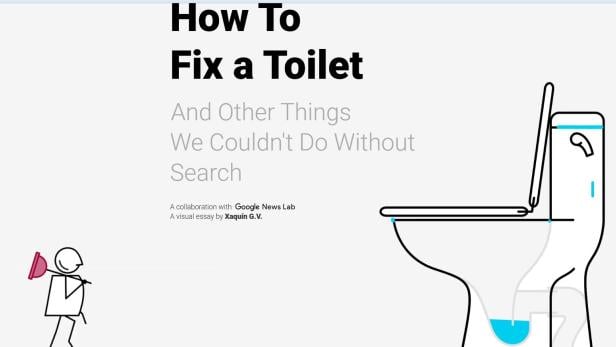 &quot;How to fix a toilet&quot; war sozusagen der Start der Recherche