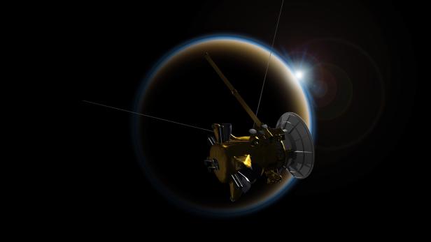 Cassini: Illustration der NASA