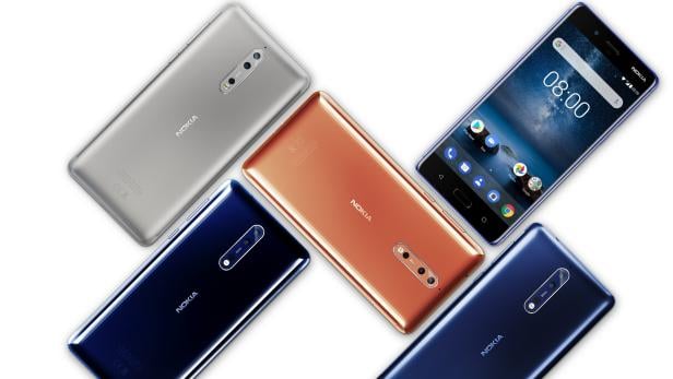 Das Nokia 8 ist derzeit das Spitzenmodell von HMD