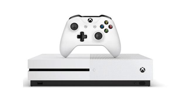 Durchgesickertes angebliches Bild der Microsoft-Spielkonsole Xbox One S