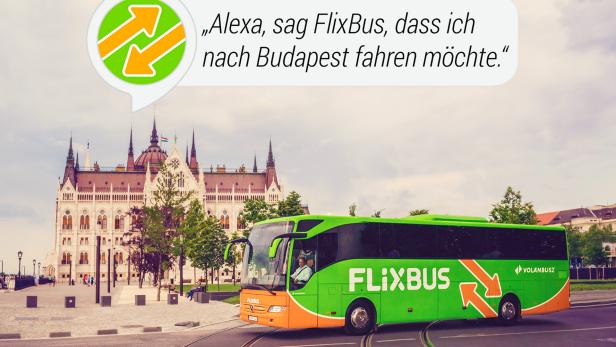Amazon Alexa kann nun nach FlixBus-Reiseinformationen gefragt werden