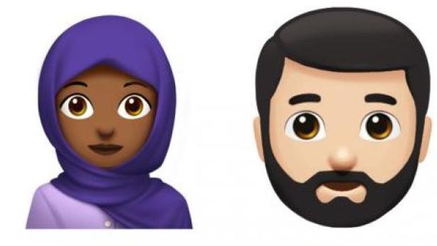 Das sind zwei der rund 70 neuen Emojis bei iOS 11.1