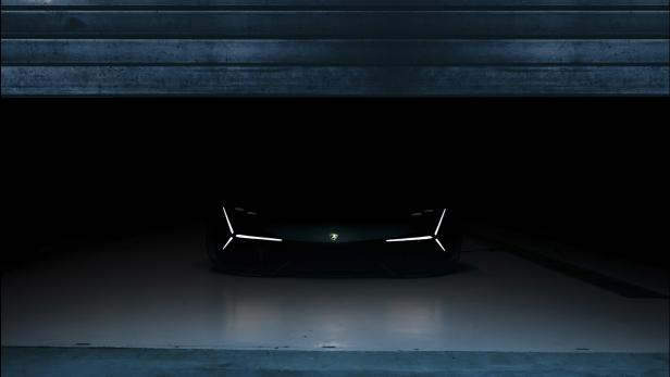 Die Lamborghini E-Sportwagen-Studie Terzo Millennio