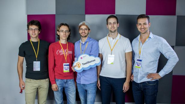 Das Gründerteam des Wiener Start-ups ToolSense
