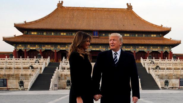 Der US-Präsident ist auf Staatsbesuch in China