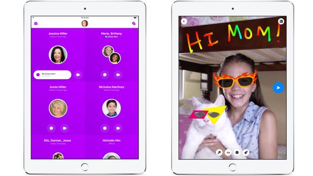 Facebook bringt die neue App Messenger Kids für sechs- bis zwölfjährige Kinder heraus