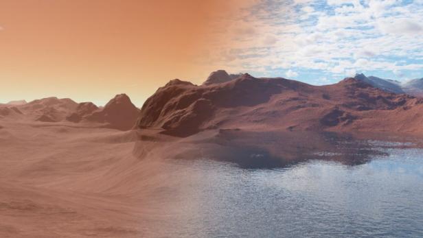 Wissenschaftler rätseln: Wo ist das Wasser auf dem Mars hin?