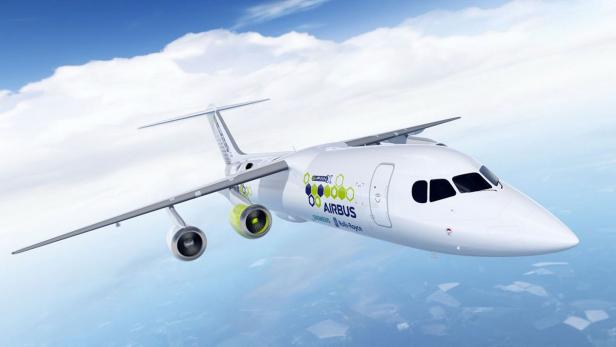 Der E-Fan X von Airbus, Rolls-Royce und Siemens soll mit Hybridantrieb fliegen