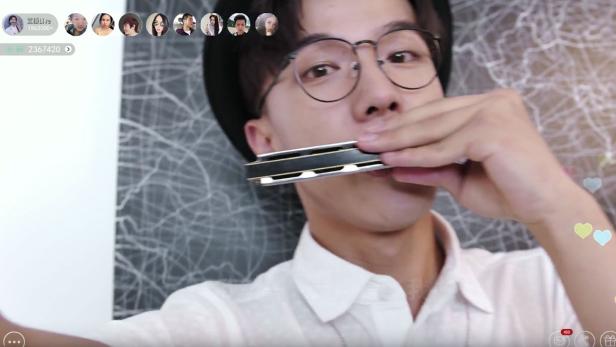 Die Streaming-App Inke richtet sich an chinesische Teenager