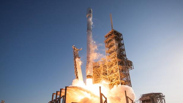 Die Falcon-Rakete von SpaceX soll bald Astronauten ins All bringen