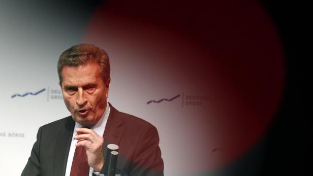 Muss die Brexit-Lücken im EU-Haushalt stopfen: Günther Oettinger