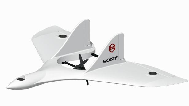 Prototyp einer Sony-Drohne