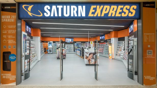 Der Saturn Express in Innsbruck ist der erste kassalose Elektronikmarkt in Europa
