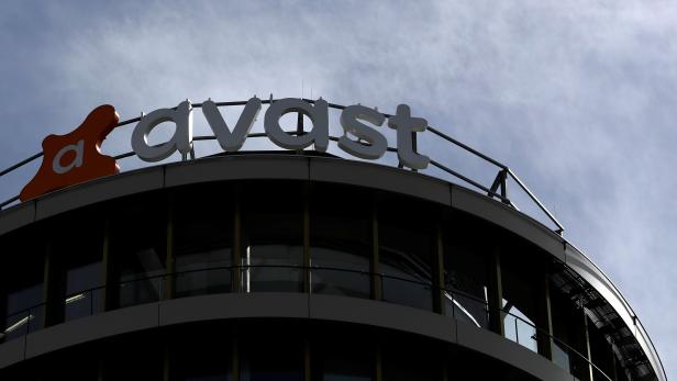 The logo of Avast Software company is seen at its headquarters in Prague