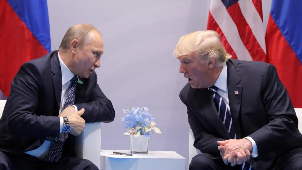 Feinde: Kremlchef Putin und US-Präsident Trump