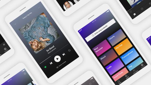 Spotify präsentiert seine neue App inklusive verbessertem Gratis-Angebot